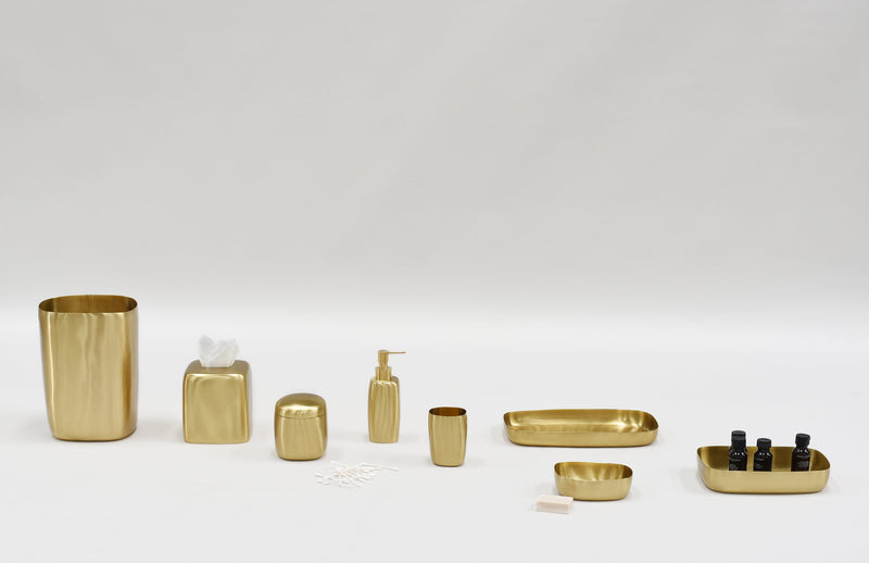 The Brass Bathroom Tray and Why a Small Object Has Big Impact